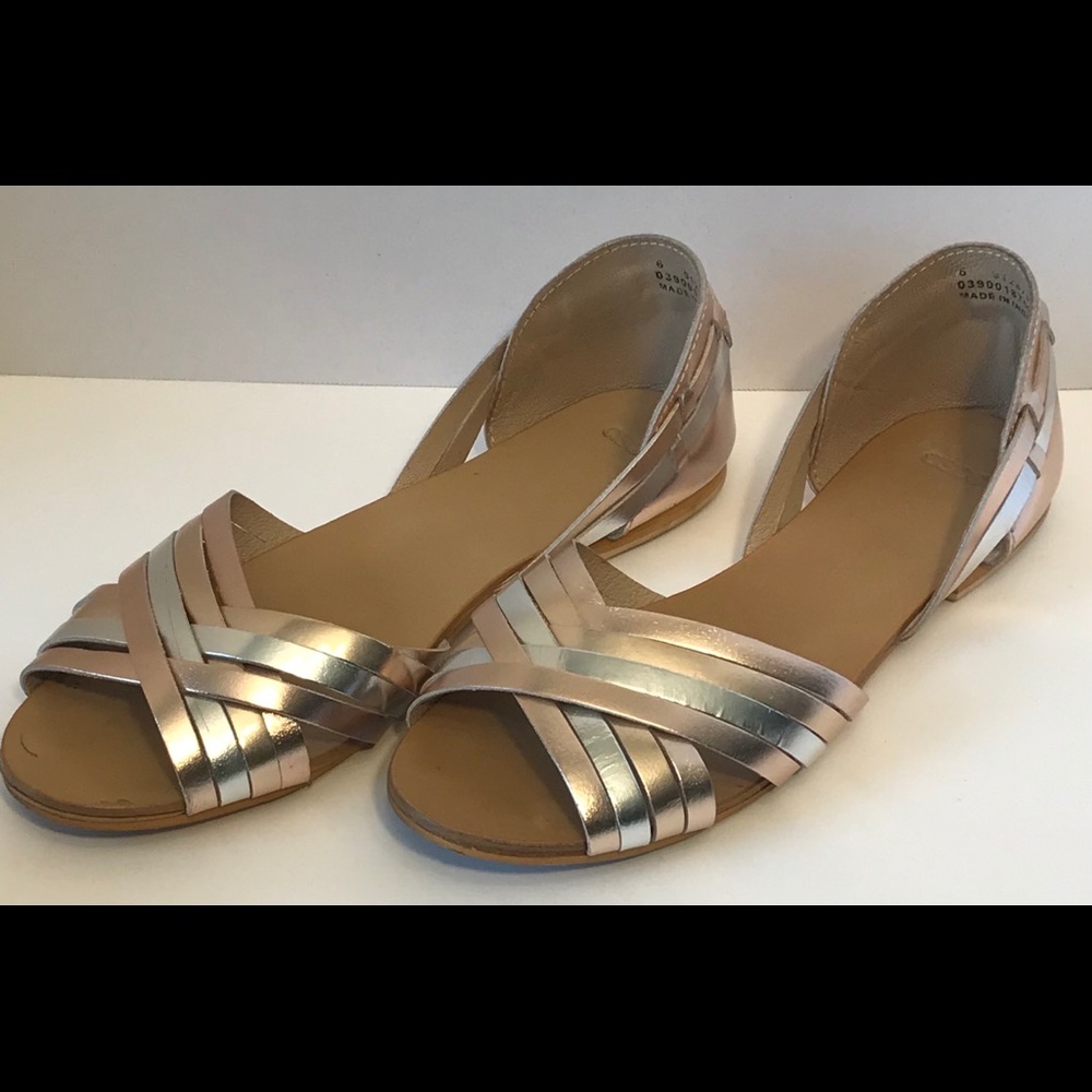 ASOS flats , shoes shiny size USA 8 UK 6 - Picture 2 of 10